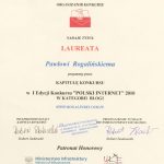 Dyplom Polski Internet średnie