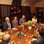 Jerzy Buzek, Paweł Rogaliński, EPL rozmawia ze studentami, Rafał Trzaskowski, blog dziennikarski, Pawel Rogalinski 3