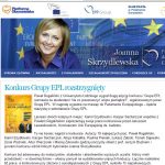 Joanna Skrzydlewska, Pawel Rogalinski, wygraj staz w Brukseli, eurostaz, EPL, Lodz