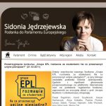 Sidonia Jedrzejewska, Pawel Rogalinski, Poslanka do Parlamentu Ruropejskiego, EPL rozmawia ze studentami