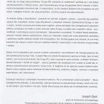 Joseph Daul, Pawel Rogalinski, EPL EPP, list gratulacyjny male