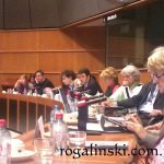 Danuta Hubner, Parlament Europejski, konferencja, Huebner, Hibner, Bruksela, Niepełnosprawnosc