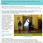 Studencki Nobel 2012, laureat Studenckiego Nobla, najlepszy student, Pawel Rogalinski 4