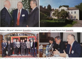 O międzywydziałowym Centrum Badań Niemcoznawczych Akademii Humanistycznej i o współpracy ze Stowarzyszeniem Ost-West-Forum Gut Goedelitz. Autobiografia Karola Czejarka, cz. XVIII